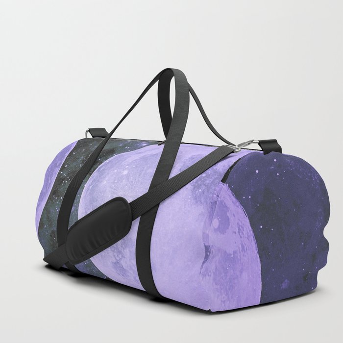Very Peri Moon Phases Duffle Bag
