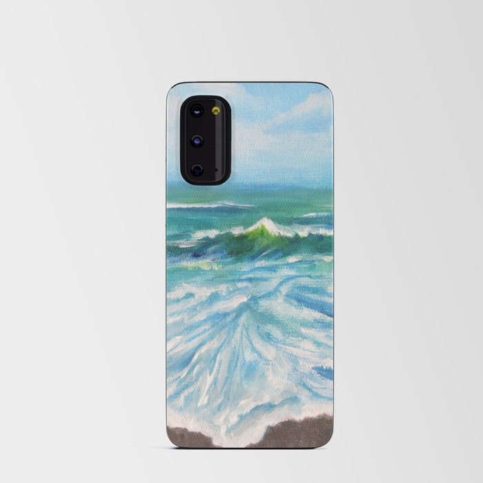 Seashore Foam Android Card Case