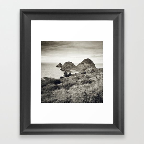 ... L'île du bout du Monde II ... Framed Art Print