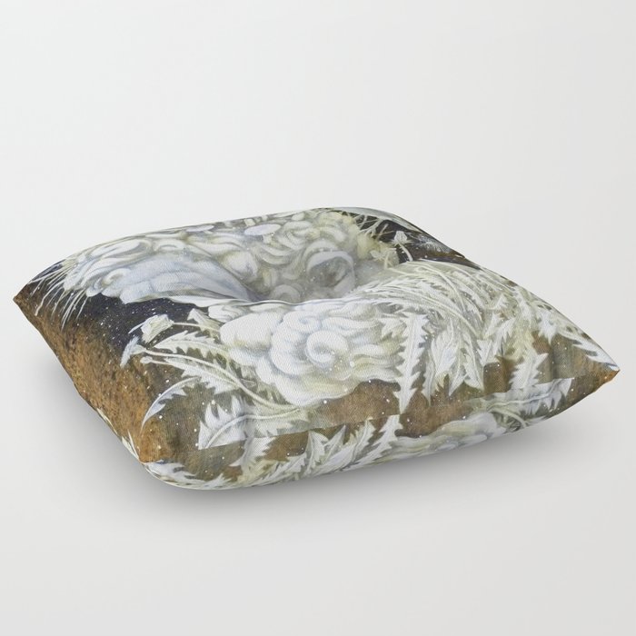 The Cost Of Wisdom Floor Pillow By Apescape Society6