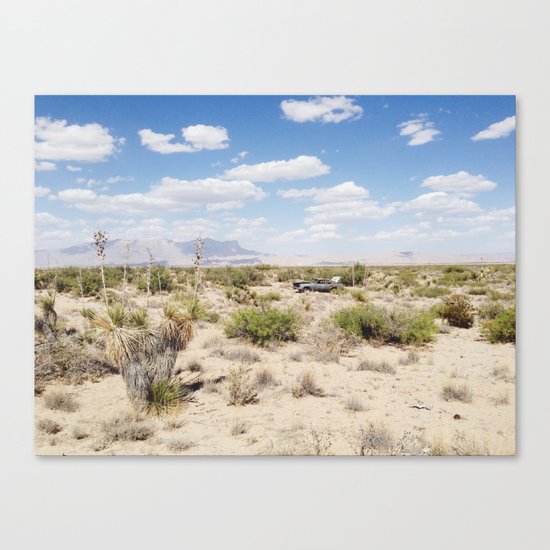 Salt Flat, Texas Canvas Print