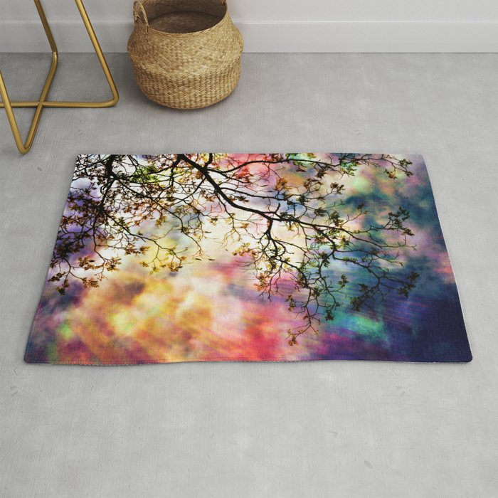 the Tree of Many Colors Rug