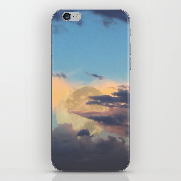 Moon in the Clouds iPhone Skin