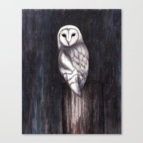 Snowy Owl Canvas Print