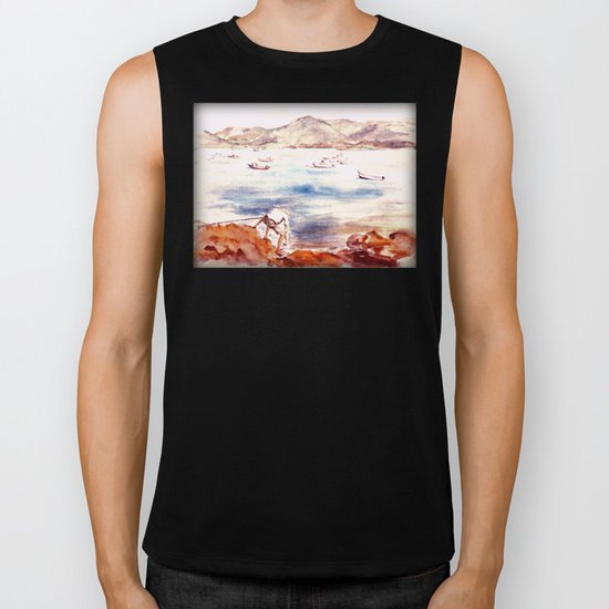 The Old Man and the Sea Biker Tank
