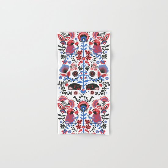 The Pug of Folk Hand & Bath Towel
