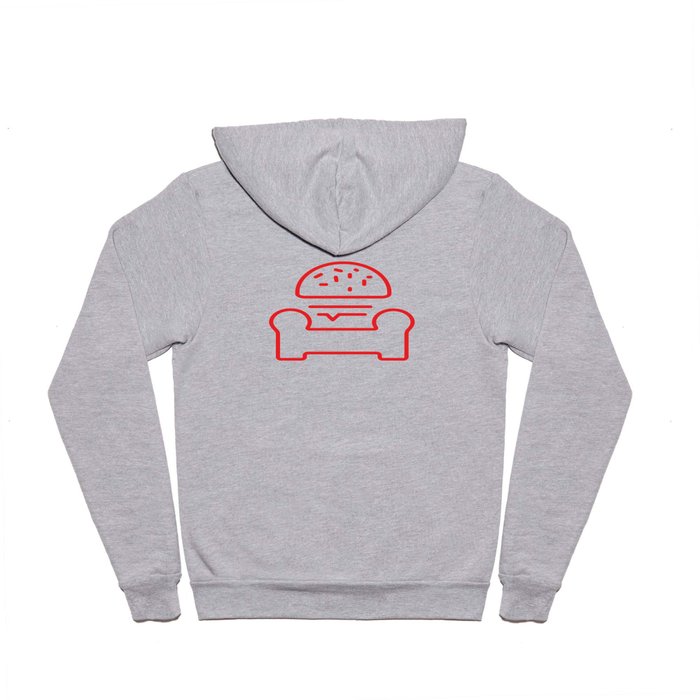 Couch Burger Hoody