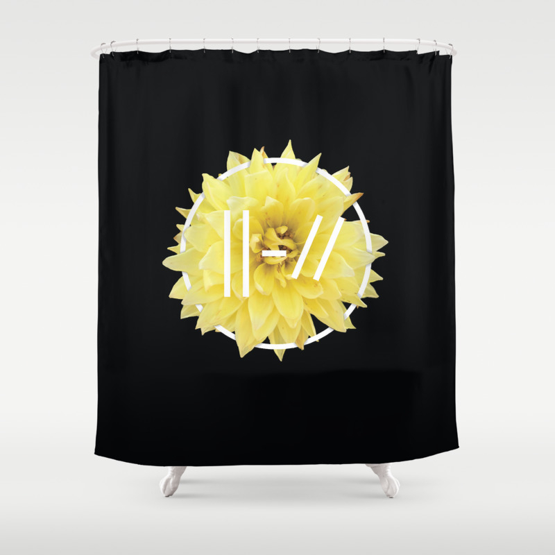 Trench Yellow Flower Shower Curtain By Kj53321 Society6