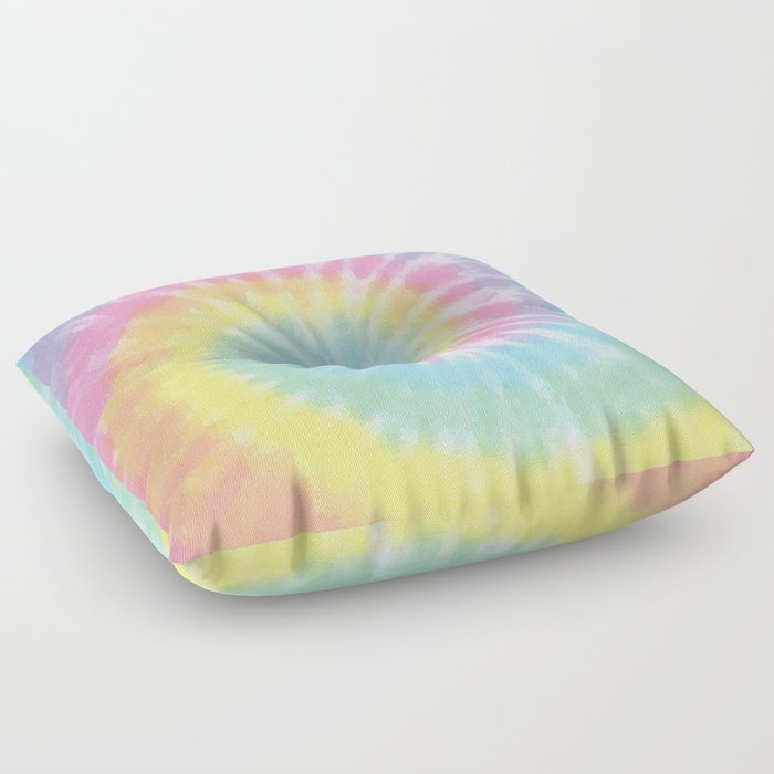Pastel Tie Dye Floor Pillow