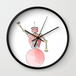 Rolly-Bot 2000 Wall Clock