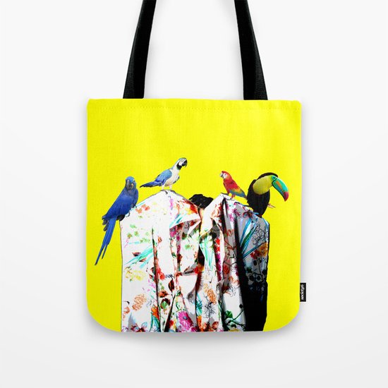 Elisavet's birds Tote Bag