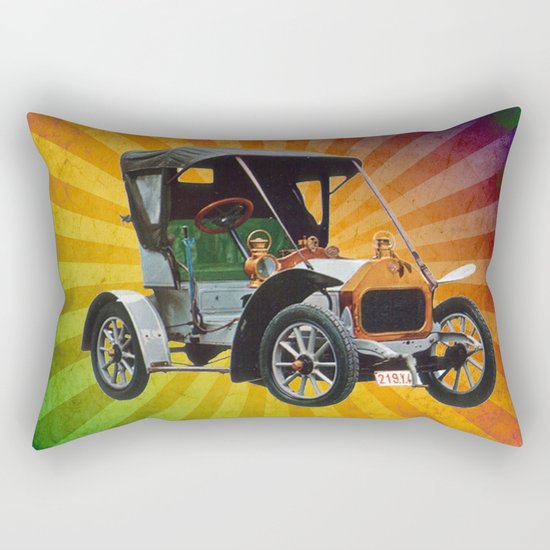 Vintage Car 05 Rectangular Pillow