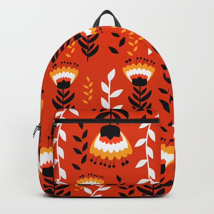 Bright floral decor Backpack