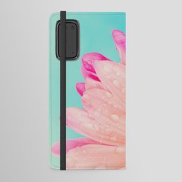 Retro pastel summer daisy Android Wallet Case