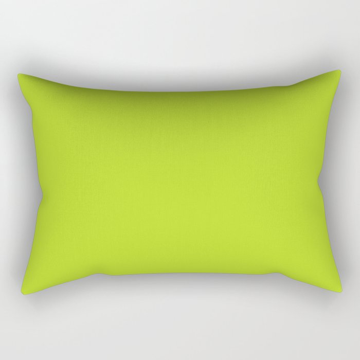 Chartreuse Rectangular Pillow