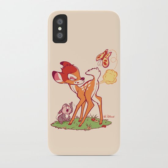 A FART IN THE WOODS iPhone Case