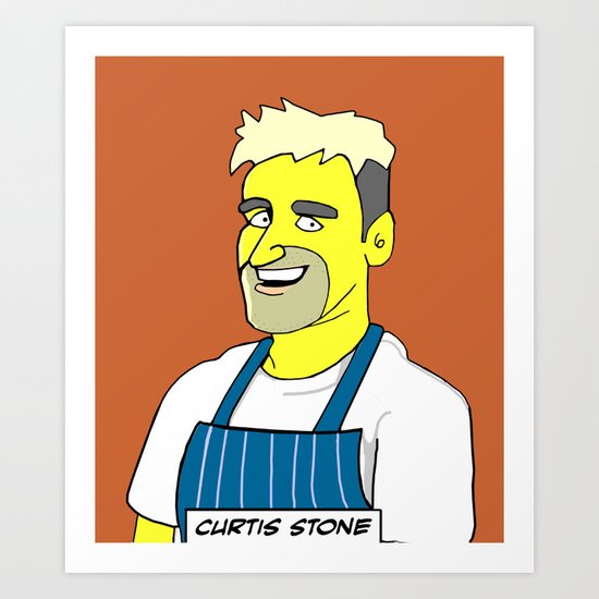 MasterChef Australia - Curtis Stone Art Print