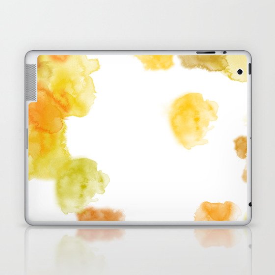 18  Abstract Watercolor Petal Floral 220521 Valourine Digital Original  Laptop & iPad Skin