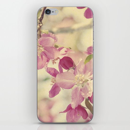 Pink Crabapple Blossom iPhone & iPod Skin