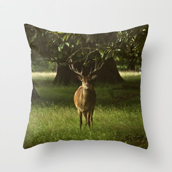 Deer Throw Pillow