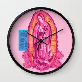 Virgen de Guadalupe Wall Clock