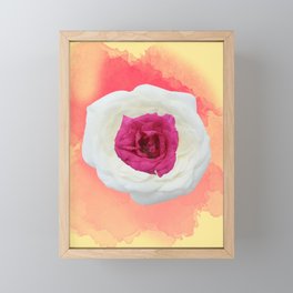Red and Yellow Roses  Framed Mini Art Print