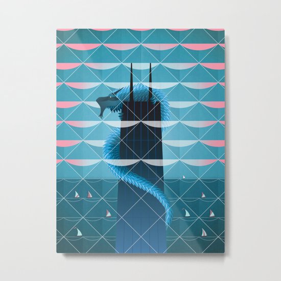 Year Of The Dragon Metal Print