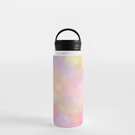 Morning rainbow and clouds Water Bottle