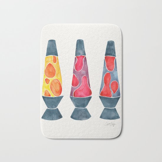 Retro Vibes – Warm Palette Bath Mat