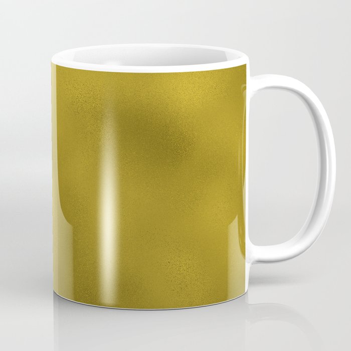 Soft Rippled Gold Foil Texture Festive Christmas New Years Coffee Mug