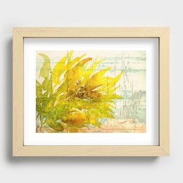 The Sunflower Recessed Framed Print