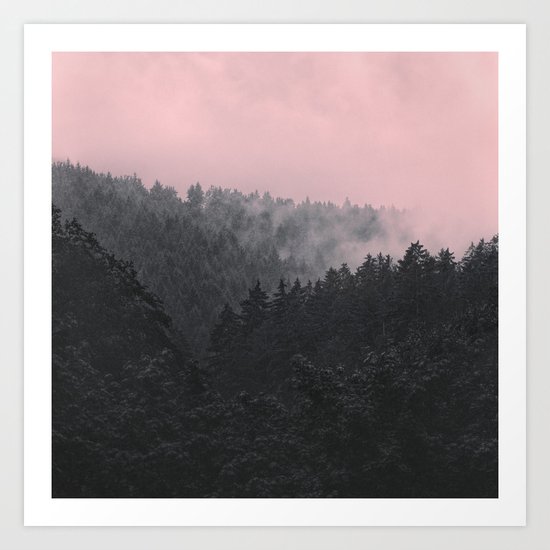 Slowly Sinking In Art Print