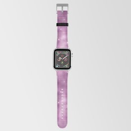 Glam Mauve Diamond Shimmer Glitter Apple Watch Band