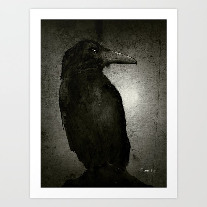 The Crow Art Print