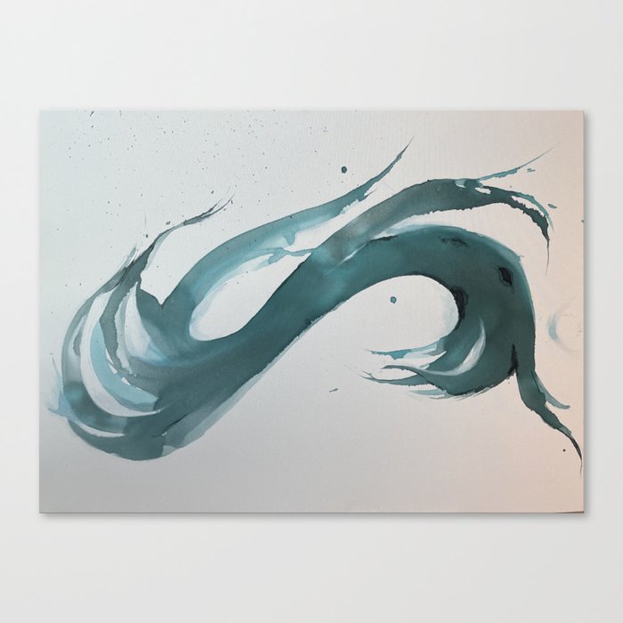 Water Snake  Canvas Print