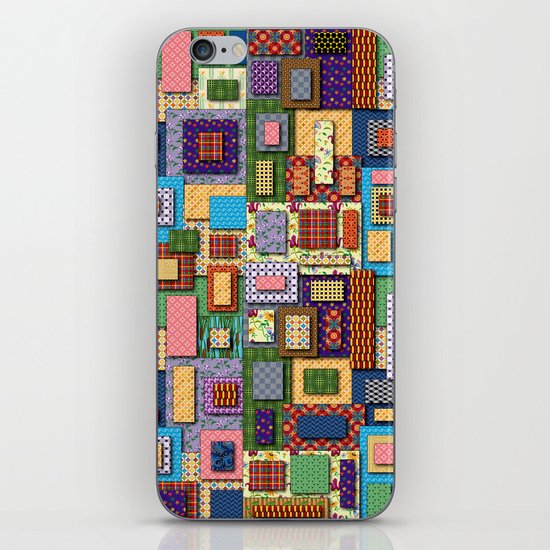 Patchwork iPhone & iPod Skin
