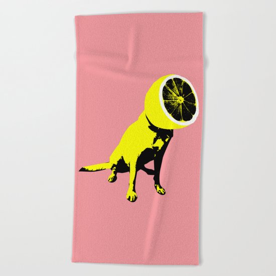 lemon Beach Towel