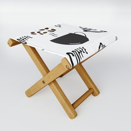 Coffee Cup For Coffee Lovers Folding Stool