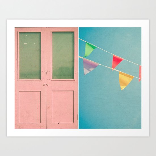 Beach Party Art Print