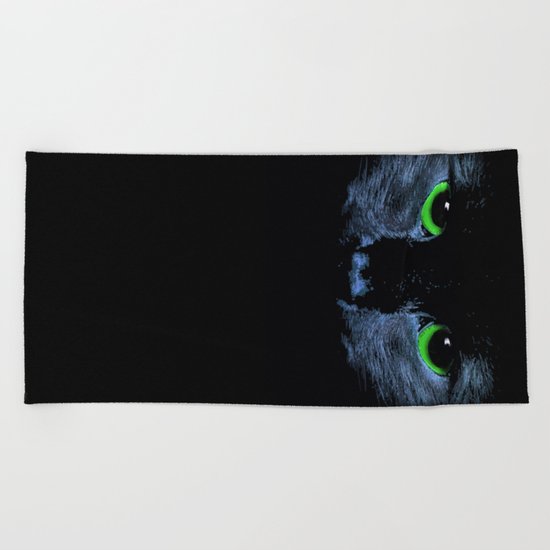 In Moonlight Beach Towel