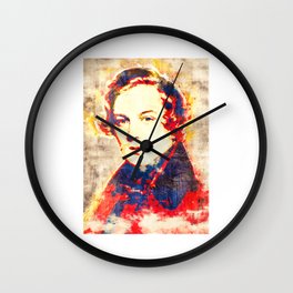 Robert Schumann Pop Art Wall Clock