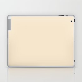 Creamy Off White Ivory Solid Color Pairs PPG Magnolia Spray PPG1089-2 - All One Single Shade Colour Laptop Skin