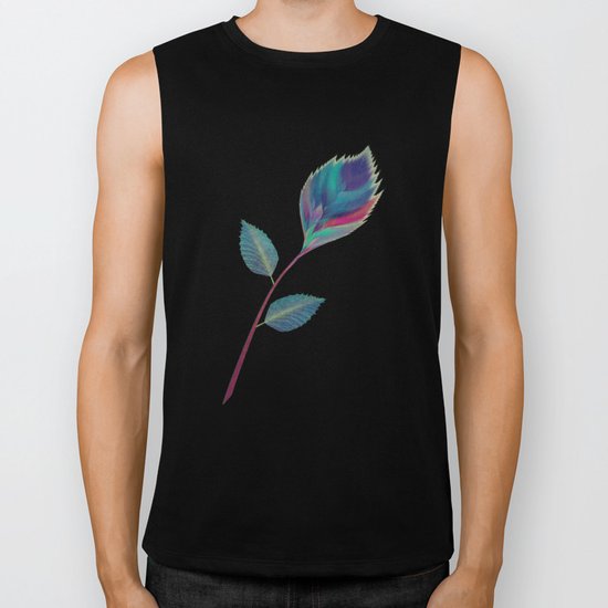 Strange Flower Biker Tank