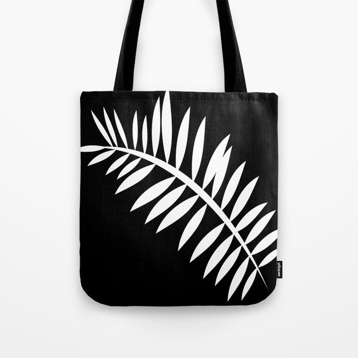 palm leaf tote bag