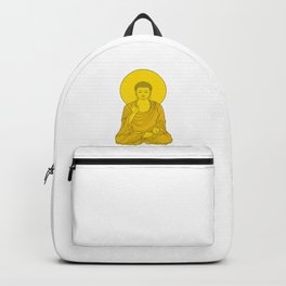 Golden Buddha Backpack