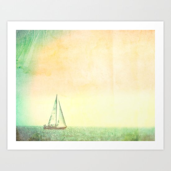 Smell the Sea and Feel the Sky Art Print