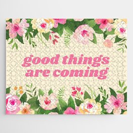 Good Things Are Coming Jigsaw Puzzle