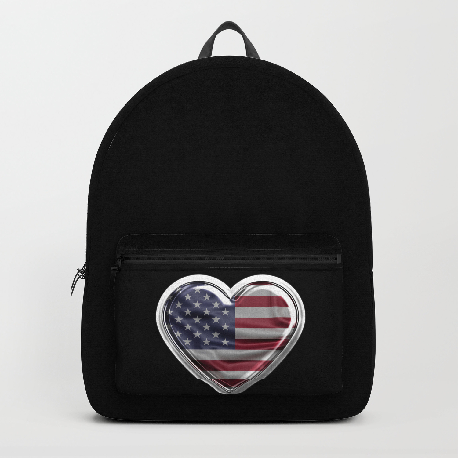 America Heart American Flag Design Gift For Usa Patriots Backpack By Sujvil Society6