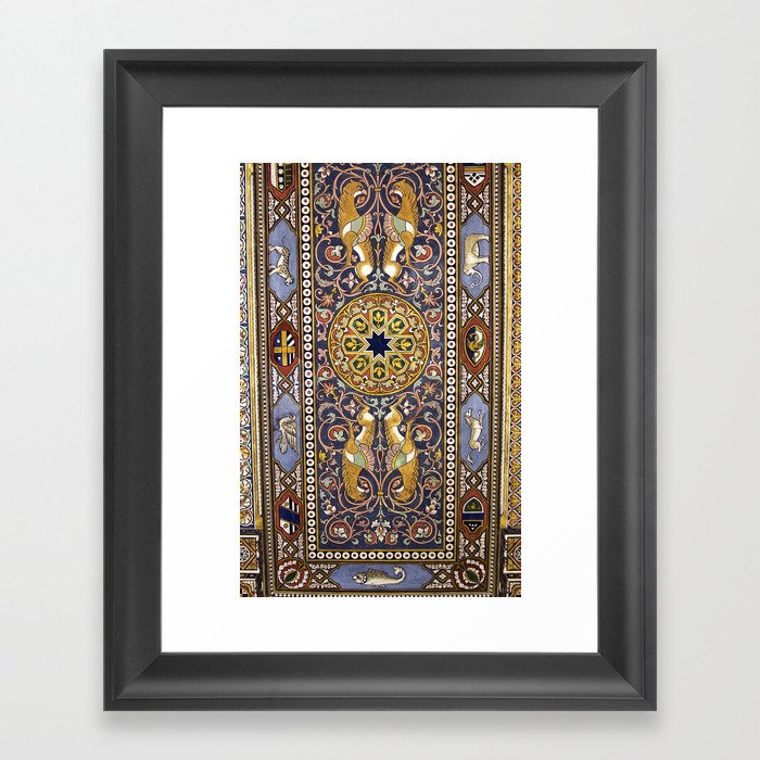 SICILIAN ART-DECO Framed Art Print