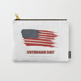 Veterans Day 2019 Carry-All Pouch | Usveterans, Supportourveterans, Veterans, Military, Us, Veteran, Graphicdesign, Veteransday, Veteranowned, Veteransupport 